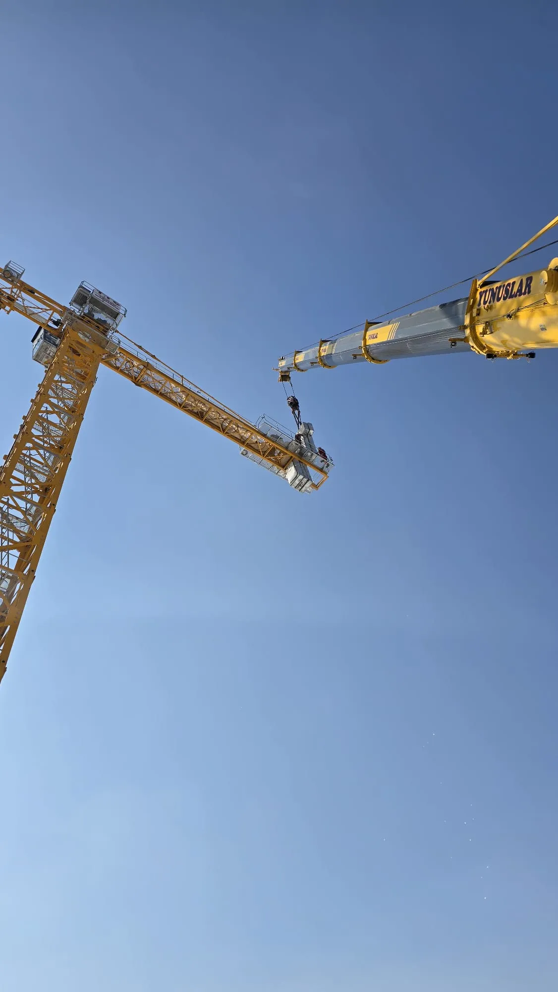 Kule vinc operatoru kabin perspektifi